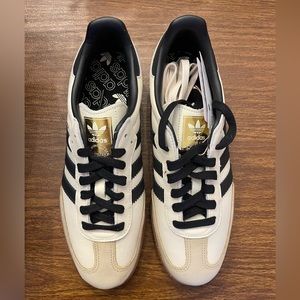 Brand New Adidas Samba OG White/Beige/ Black